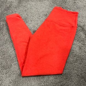 Beyond Yoga Red Leggings